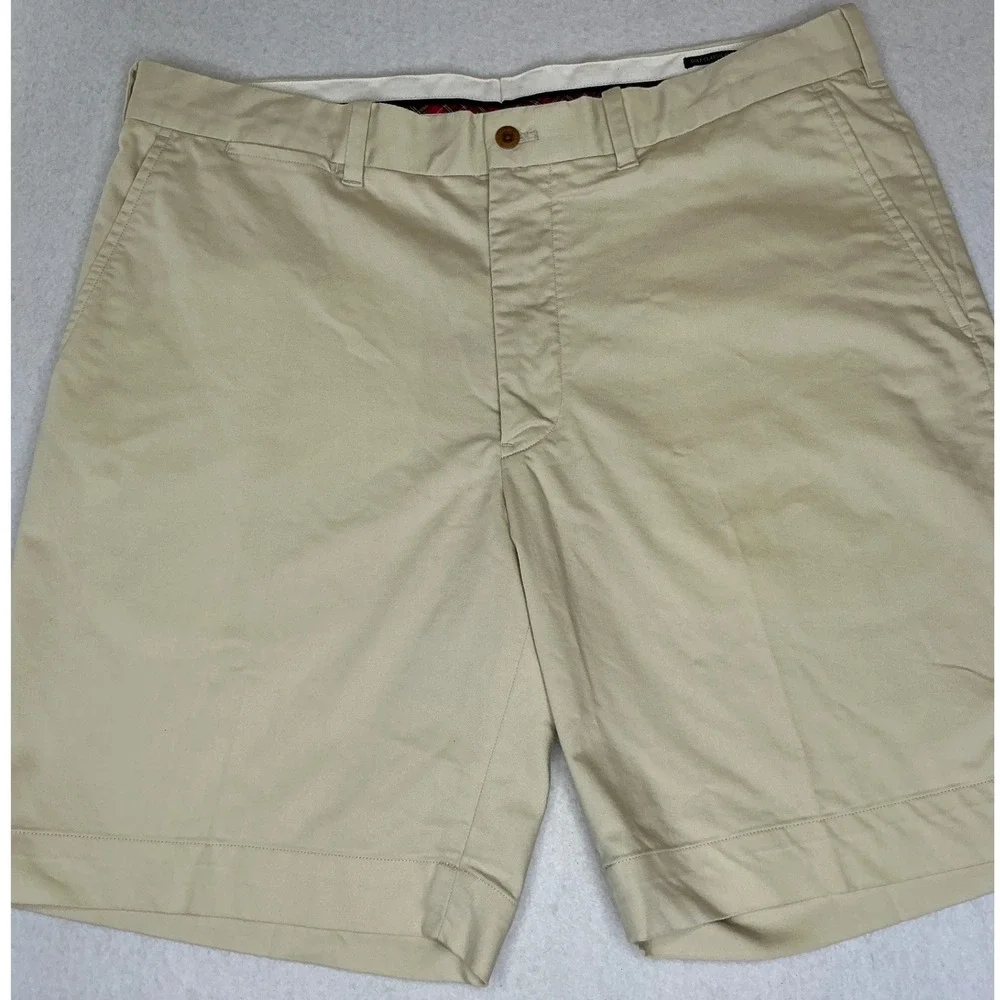 Polo Golf‎ Ralph Lauren Shorts Mens 35 Khaki Tan Golf Classic Fit Stretch Chino